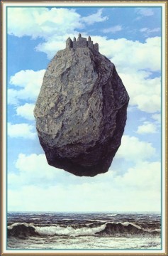 René Magritte œuvres - le château des pyrénées 1959 René Magritte